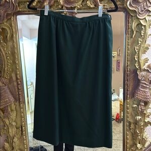 Vintage Pendleton Gold Label Forest Green  skirt